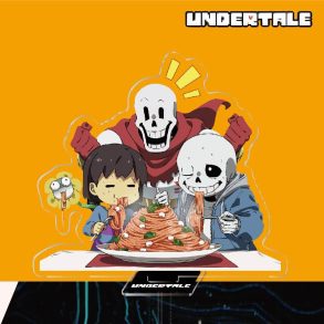 Stand Acrílico - Sans, Papyrus & Frisk - Undertale