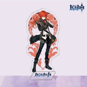 Stand Acrílico - Diluc V3 - Genshin Impact